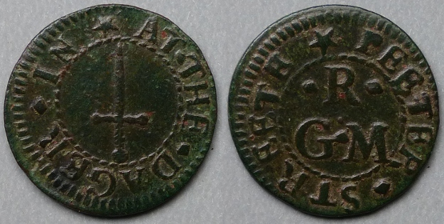 Peter Street, AT THE DAGER farthing